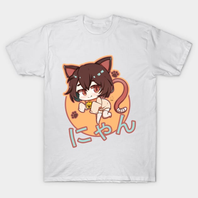 Kawaii chibi cat T-Shirt by PichyPoy